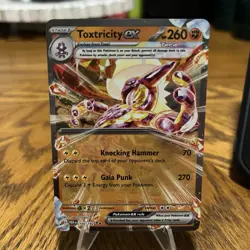 Pokemon Toxtricity ex 100/182 SV04: Paradox Rift Holo - Image 1