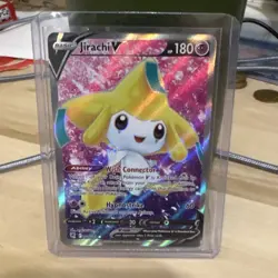 Pokemon Jirachi V 170/189 Swsh10 Astral Radiance Full Art Holo Ultra Rare 180 HP - Image 1