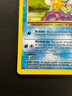Squirtle 93/130 - Base Set 2 Vintage WOTC Pokemon TCG Card LP #3 - Image 2