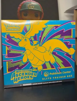 Pokemon Center Ascended Heroes Elite Trainer Box Factory Sealed W/ Protector - Image 1