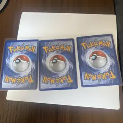 Pokemon First Partner Illustration Collection | Gen 7 Starters | Set Of 3 NM - Image 2