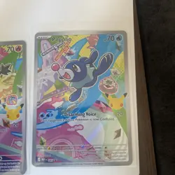 Pokemon First Partner Illustration Collection | Gen 7 Starters | Set Of 3 NM - Image 5