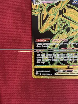 Pokemon Rayquaza VMAX Secret Rare Full Art Holo 320HP TG29/TG30 Silver Tempest - Image 4