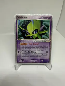 Pokemon Celebi EX Ultra Rare Reverse Holo 17/17 POP Series 2 - Image 1