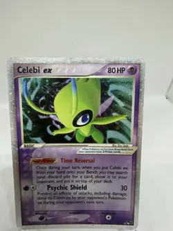 Pokemon Celebi EX Ultra Rare Reverse Holo 17/17 POP Series 2 - Image 4