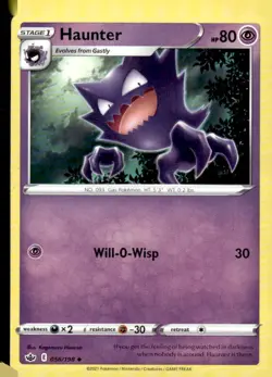 Haunter Pokemon SWSH06: Chilling Reign 056/198 NM - Image 1