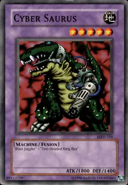 Cyber Saurus - MRD-105 - LP - YuGiOh - Image 1