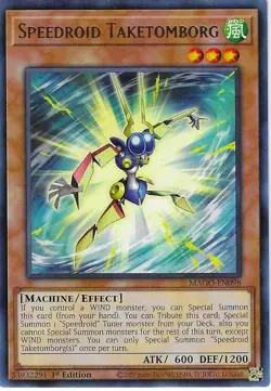 ( SPEEDROID TAKETOMBORG ) - Rare - MAGO-EN098 - 1st NM - Yu-Gi-Oh - Maximum Gold - Image 1