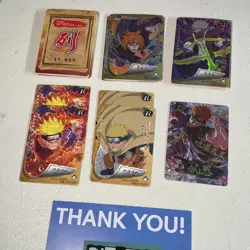 Lot Of x40 Naruto Card Game TCG - Naruto Uzumaki - HOLO MINT FOIL Rare - Series - Image 2