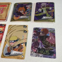 Lot Of x40 Naruto Card Game TCG - Naruto Uzumaki - HOLO MINT FOIL Rare - Series - Image 4