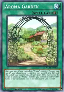 1x (LP) Aroma Garden - CORE-EN062 - Common - 1st Edition YuGiOh - Image 1