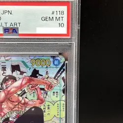 PSA 10 Roronoa Zoro OP06-118 SEC Comic Parallel Manga ONE PIECE Card Japanese - Image 5