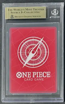BGS 10 One Piece OP09-081 L - Marshall.D.Teach - ENG - Foil - Graded - Image 2