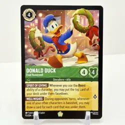 Disney Lorcana Winterspell Donald Duck Fred Honeywell 093/204 NM - Image 1