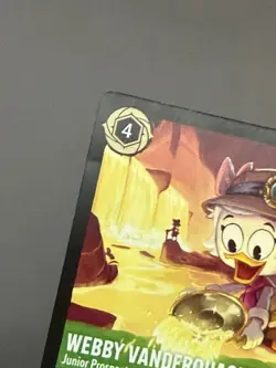 Disney Lorcana Webby Vanderquack-Junior Prospector 93/204 ( see description) - Image 4