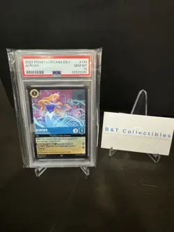 2023 Disney Lorcana EN 1 Aurora Dreaming Guardian #139 PSA 10 GEM MINT 🔥🔥 - Image 5