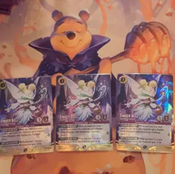 Disney Lorcana TCG Tinker Bell Snowflake Collector Set Championship Foil Card - Image 2