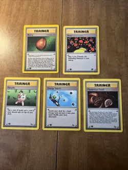 Pokemon Vintage TCG Card Lot Of 10 1st Edition Trainer Cards Vintage Sets - Image 3