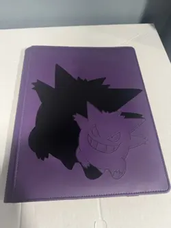 Ultra PRO Pokemon Gengar 9-Pocket Binder Purple Black - Image 1