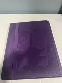 Ultra PRO Pokemon Gengar 9-Pocket Binder Purple Black - Image 2