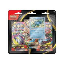 2 Pokemon Mega Evolution 3 Pack Blister ME01 Golduck & Psyduck - Image 2