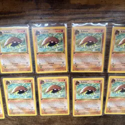 Lot of 10 Kabuto Fossil (50/62) 1st Edition (LP) Pokemon TCG - Image 3