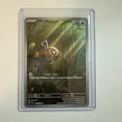 Pokemon Feebas 198/191 Sv08: Surging Sparks Illustration Rare Holo - Image 1