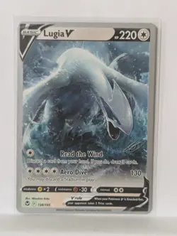 NM - Lugia V 138/195 - SILVER BORDER - World Championship 2023 - Pokemon TCG #3 - Image 1