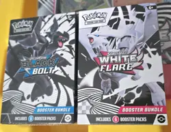 Pokemon Black Bolt & White Flare Poster/Binder Collection + White/Black Bundles - Image 3