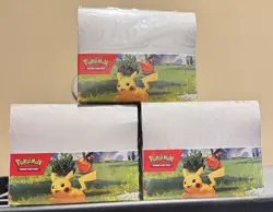 Three Pokemon Ascended Heroes Factory Sealed Mini Tin Displays - Image 1