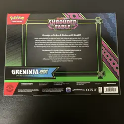 Pokemon TCG: Greninja ex Special Illustration Box Shrouded Fable New Sealed - Image 2