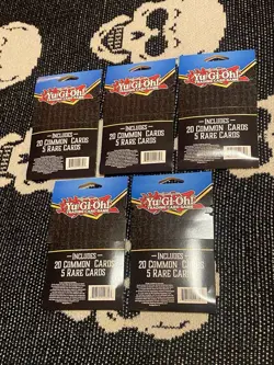 Yu-Gi-Oh! TCG 5 Mystery Packs 25 Cards 5 Guaranteed Rares Sealed - Image 2