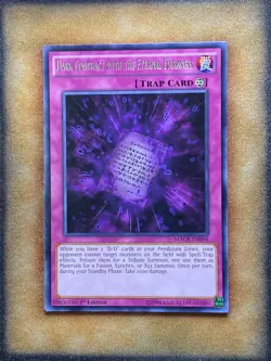 Yugioh Dark Contract with the Eternal Darkness MACR-EN068 Rare 1st Ed NM - Image 1