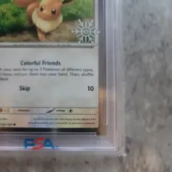 2025 POKEMON HOLIDAY CALENDAR #133 EEVEE PSA 10 - Image 4