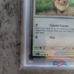 2025 POKEMON HOLIDAY CALENDAR #133 EEVEE PSA 10 - Image 5