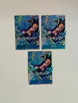 3x One Piece Marco SR PRB02-008 Premium Booster -The Best- Vol. 2 - Image 1