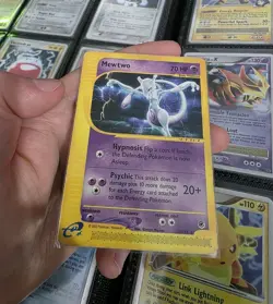 Mewtwo 56/165 -Vintage Rare Pokemon Card- Expedition NON HOLO - Image 1