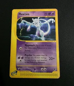 Mewtwo 56/165 -Vintage Rare Pokemon Card- Expedition NON HOLO - Image 2