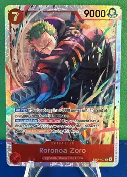 Roronoa Zoro SR - (EB04-007) - One Piece Adventure on Kami’s Island - Near Mint - Image 1