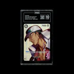 TAG 10 PRESTINE One Piece Kingdom of Intrigue OP02-099 OP04 Sakazuki SP Special - Image 1