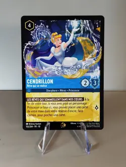 Carte LORCANA FR -Chapitre 10 155/204 Cendrillon - Legendaire non Foil Neuf - Image 1