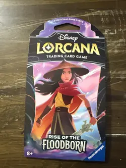 Disney Lorcana Rise of The Floodborn Booster Pack SLEEVED - Brand new - Image 1