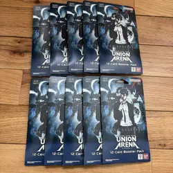 Union Arena Solo Leveling Sleeved Booster Pack English Lot of 10 Sleeved Booster - Image 1