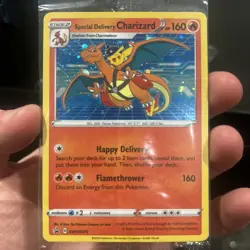 Special Delivery Charizard Swsh075 Swsh: Sword & Shield Promo Cards Holo - Image 3