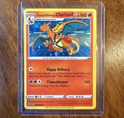 Special Delivery Charizard SWSH075 SWSH: Sword & Shield Promo Cards Holo NM - Image 1