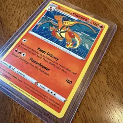 Special Delivery Charizard SWSH075 SWSH: Sword & Shield Promo Cards Holo NM - Image 2