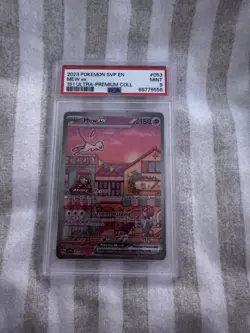 Mew ex 053 - SVP Black Star Promo - 151 UPC - PSA 9 - Pokemon Card - Image 1