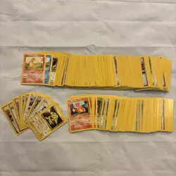 386 Base Set 2 Pokemon Cards Rare Uncommon Common WOTC - Image 1