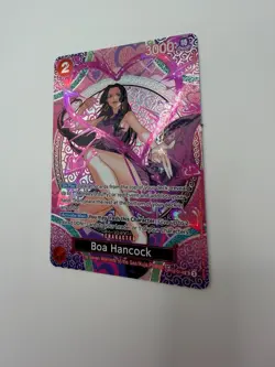 One Piece Card Game Boa Hancock OP12-014 SP Special Rare Holo Near Mint ATC - Image 2