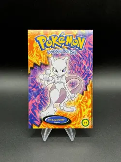 Pokemon Mewtwo 150 2000 Vintage Post Card Navarrete Peru Us Seller - Image 1